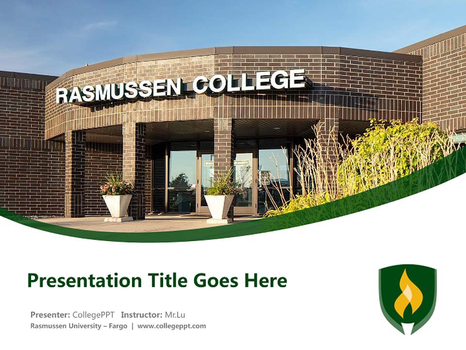 Rasmussen University – Fargo Course/Courseware Creation PPT Template4:3 ratio PPT effect preview image5