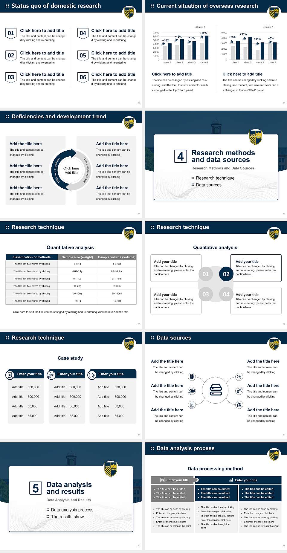 Regis University Graduation Thesis Defense PPT Template4:3 ratio PPT effect preview image4