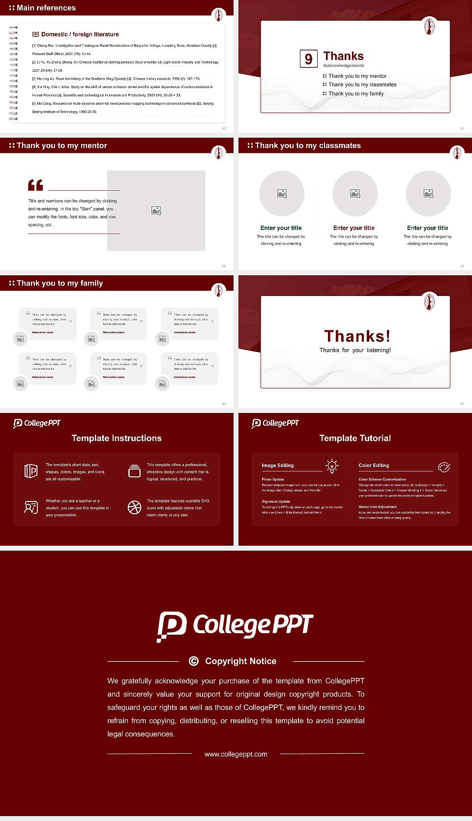 John Paul II Pontifical Theological Institute for Marriage and Family Sciences Graduation Thesis Defense PPT Template16:9 ratio PPT effect preview image7