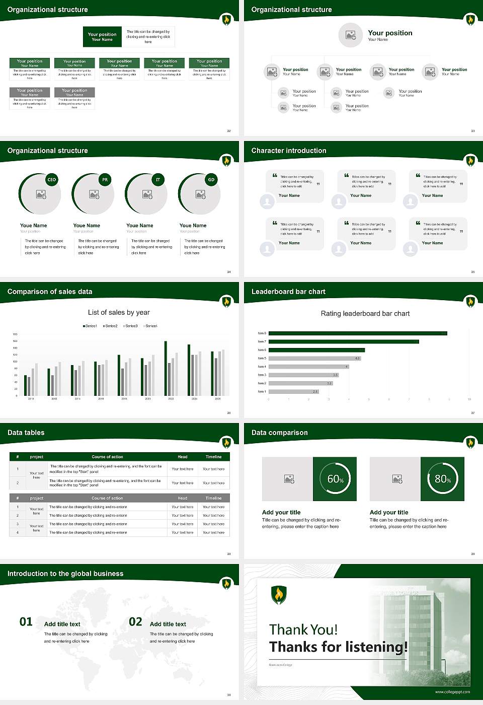 Rasmussen College Academic Presentation/Research Findings Report PPT Template16:9 ratio PPT effect preview image4