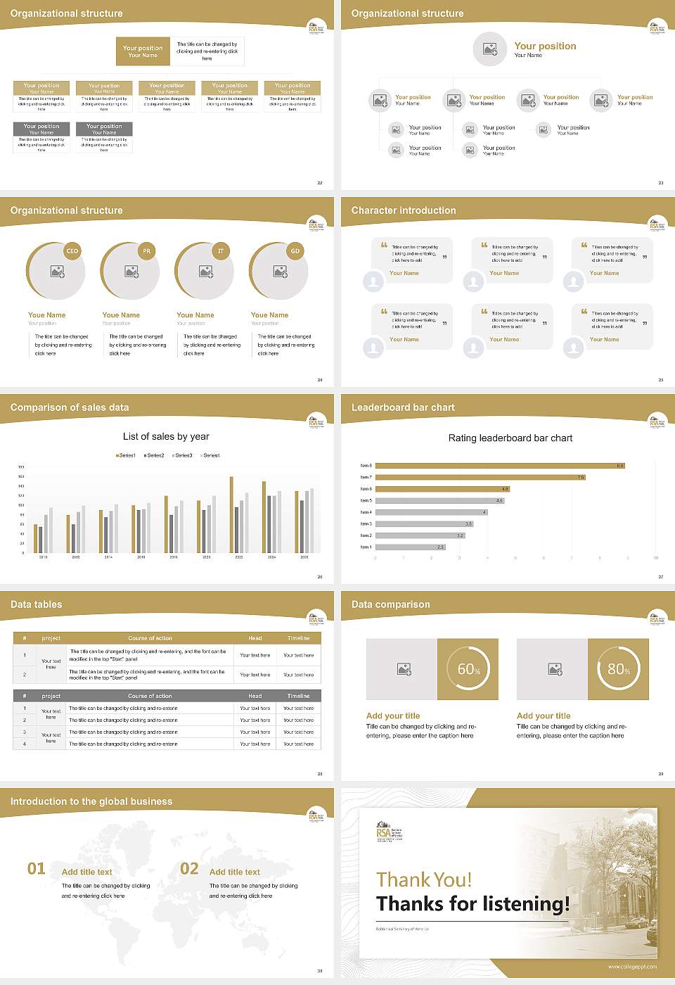 Rabbinical Seminary of America Academic Presentation/Research Findings Report PPT Template16:9 ratio PPT effect preview image4