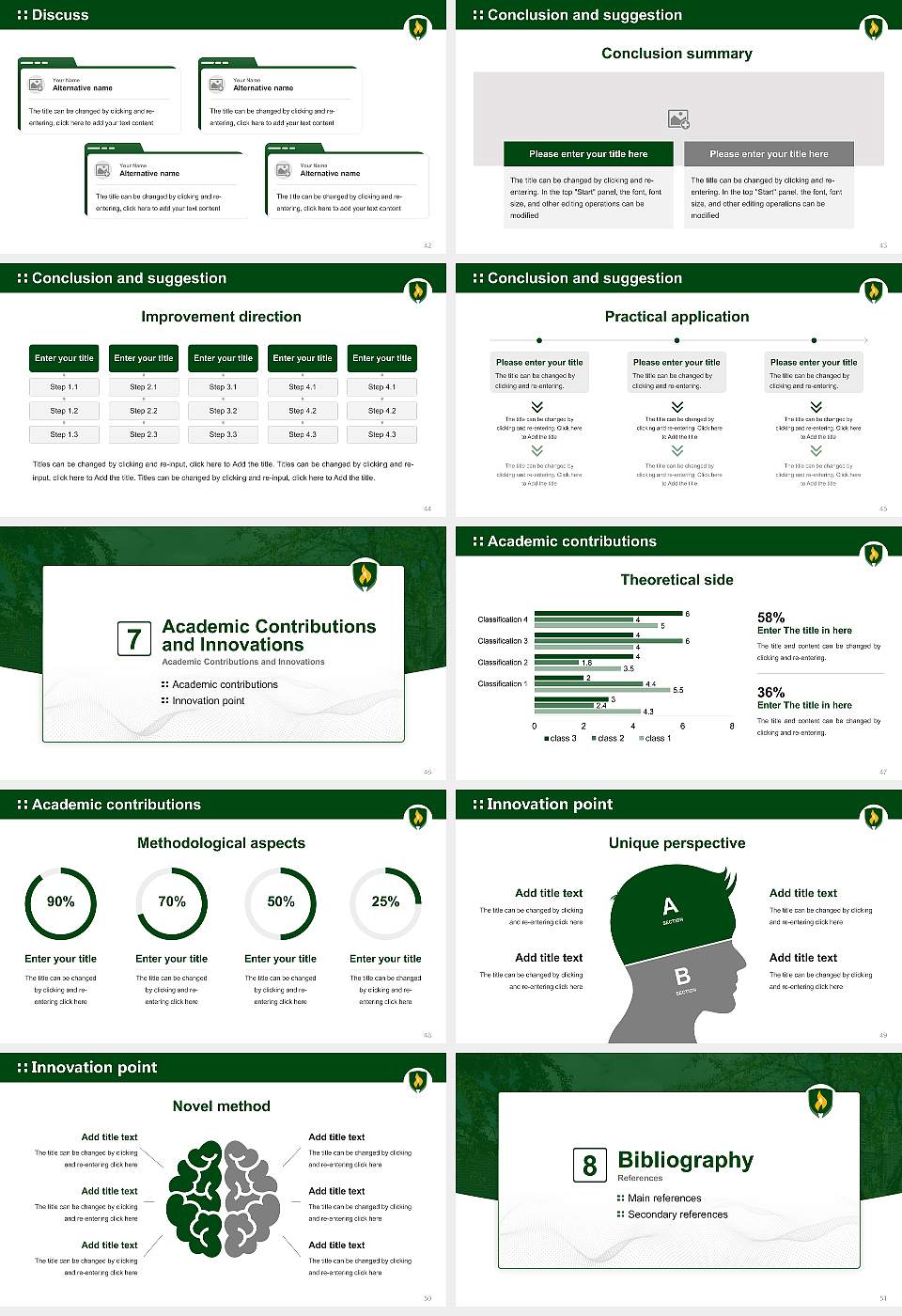 Rasmussen University – St. Cloud Graduation Thesis Defense PPT Template16:9 ratio PPT effect preview image6