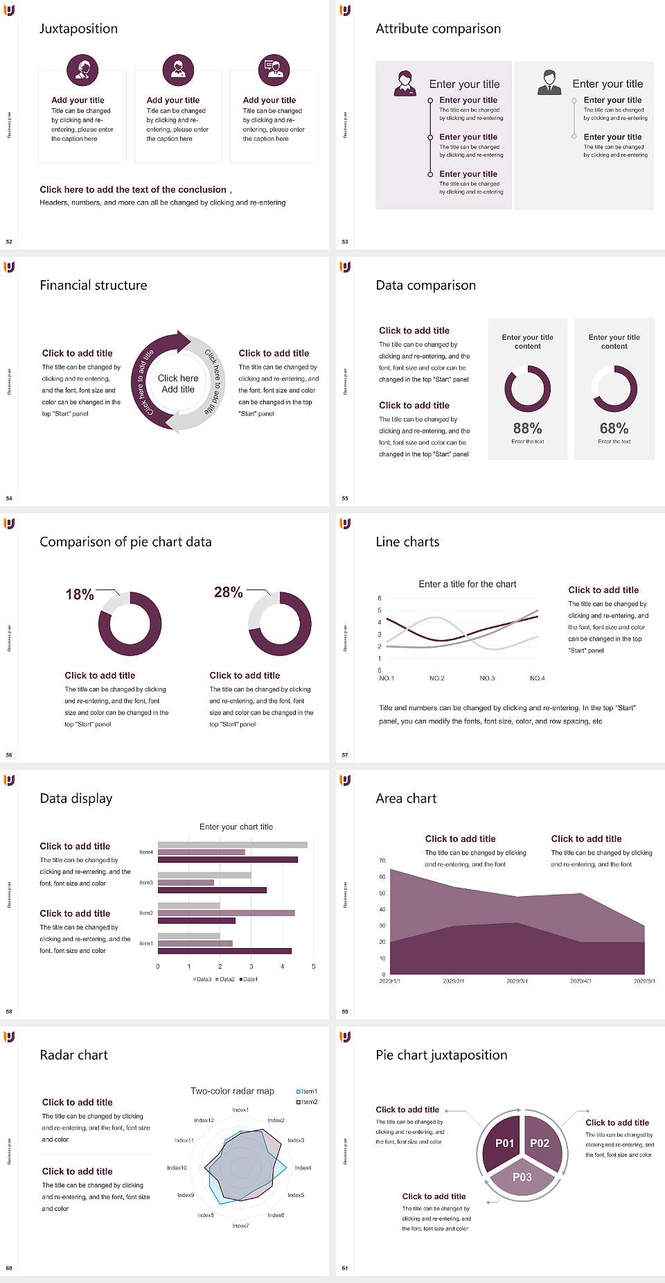 Post University Competition/Entrepreneurship Contest PPT Template4:3 ratio PPT effect preview image7