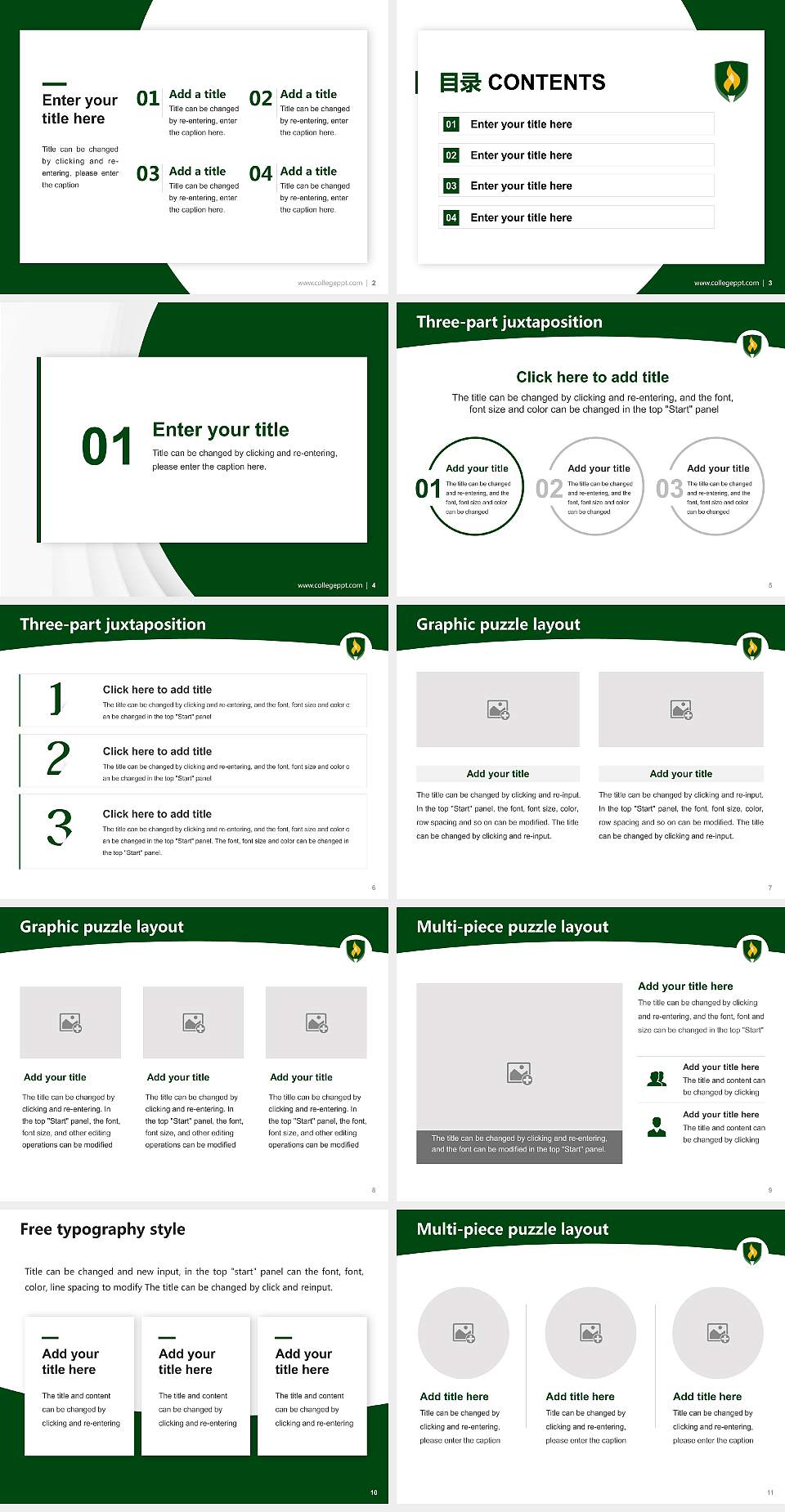 Rasmussen College Academic Presentation/Research Findings Report PPT Template4:3 ratio PPT effect preview image2