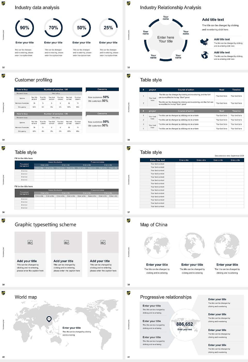 Regis University Competition/Entrepreneurship Contest PPT Template16:9 ratio PPT effect preview image5