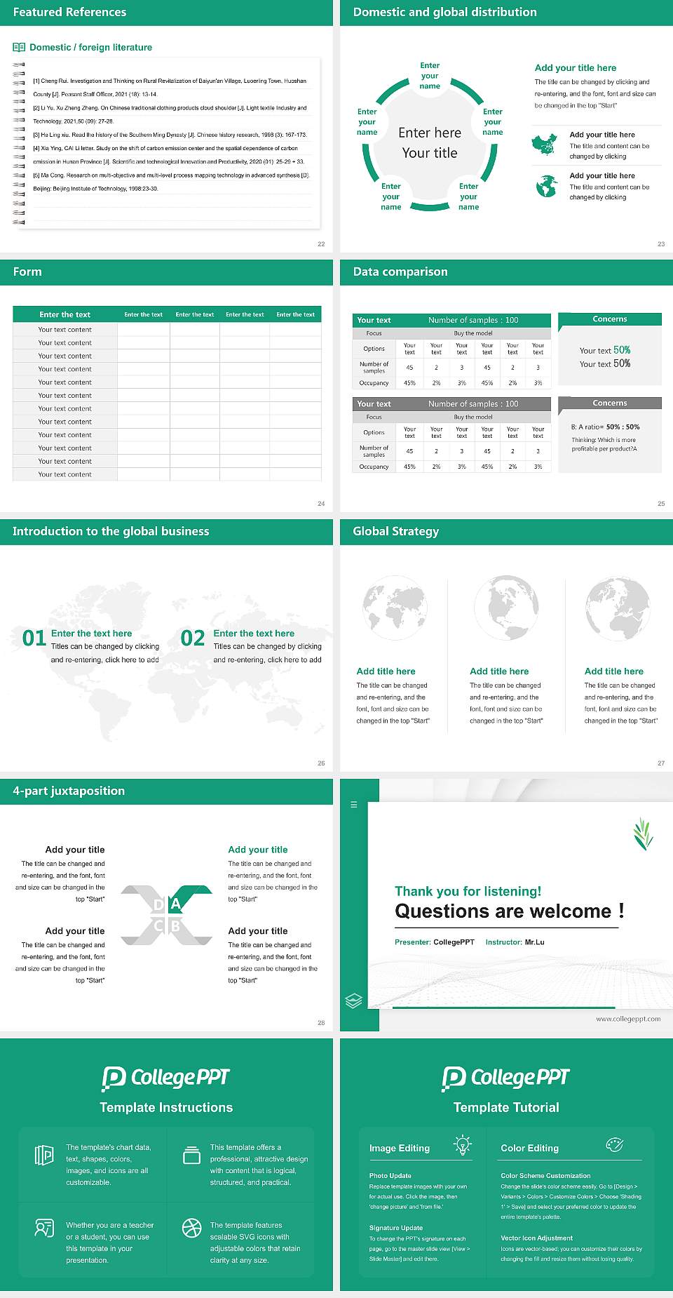Reconstructionist Rabbinical College Thesis Proposal/Graduation Defense PPT Template4:3 ratio PPT effect preview image4
