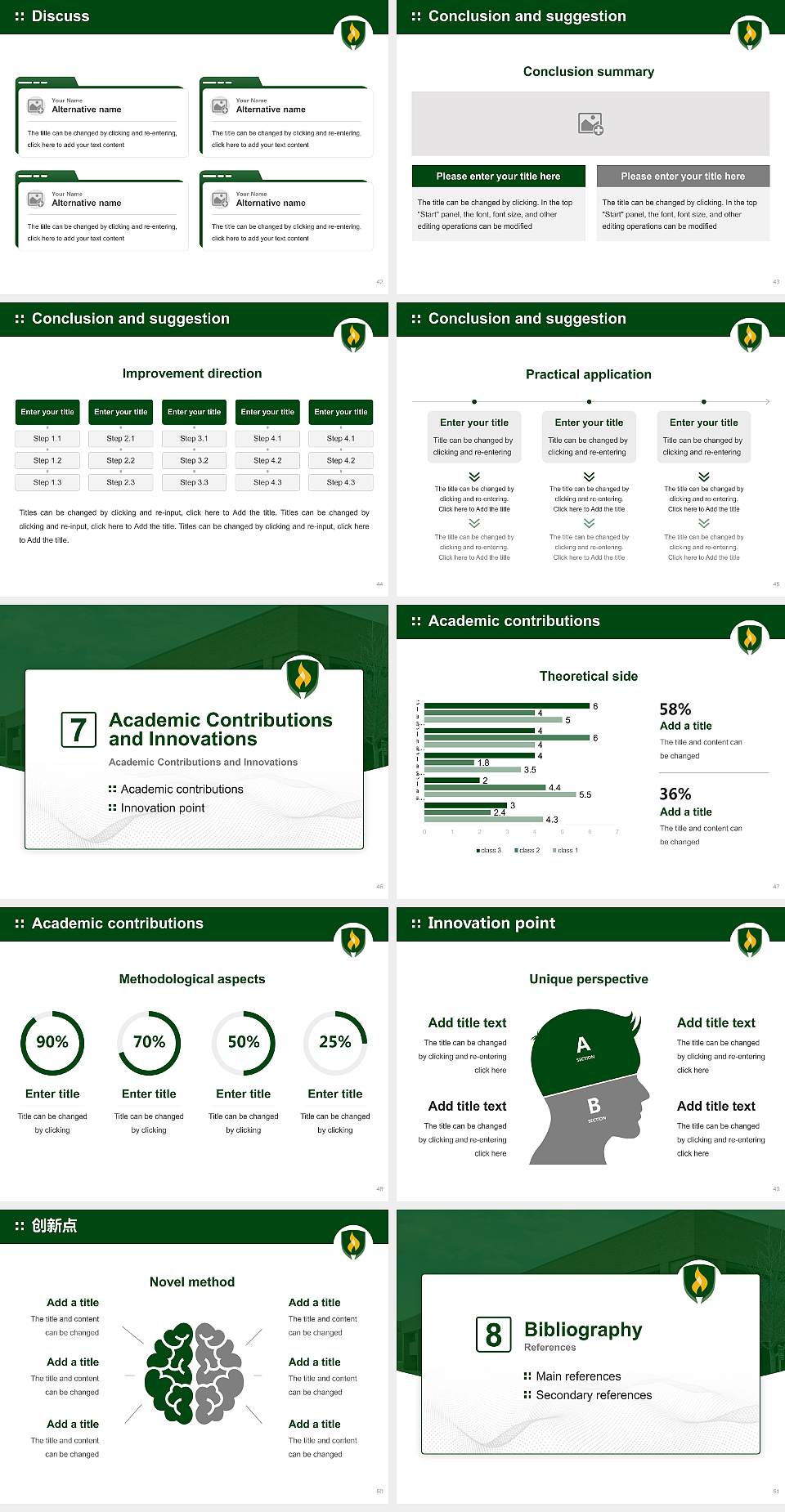 Rasmussen University – Kansas City Overland Park Graduation Thesis Defense PPT Template4:3 ratio PPT effect preview image6