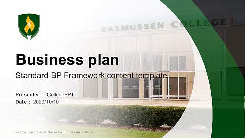 Rasmussen University – Ocala Competition/Entrepreneurship Contest PPT Template