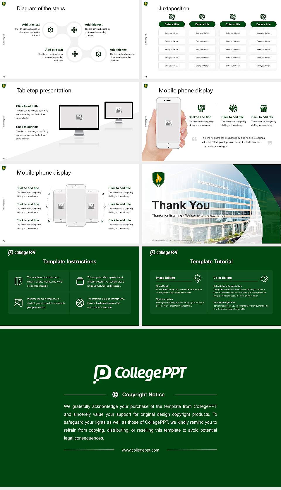 Rasmussen University – Bloomington Competition/Entrepreneurship Contest PPT Template16:9 ratio PPT effect preview image9