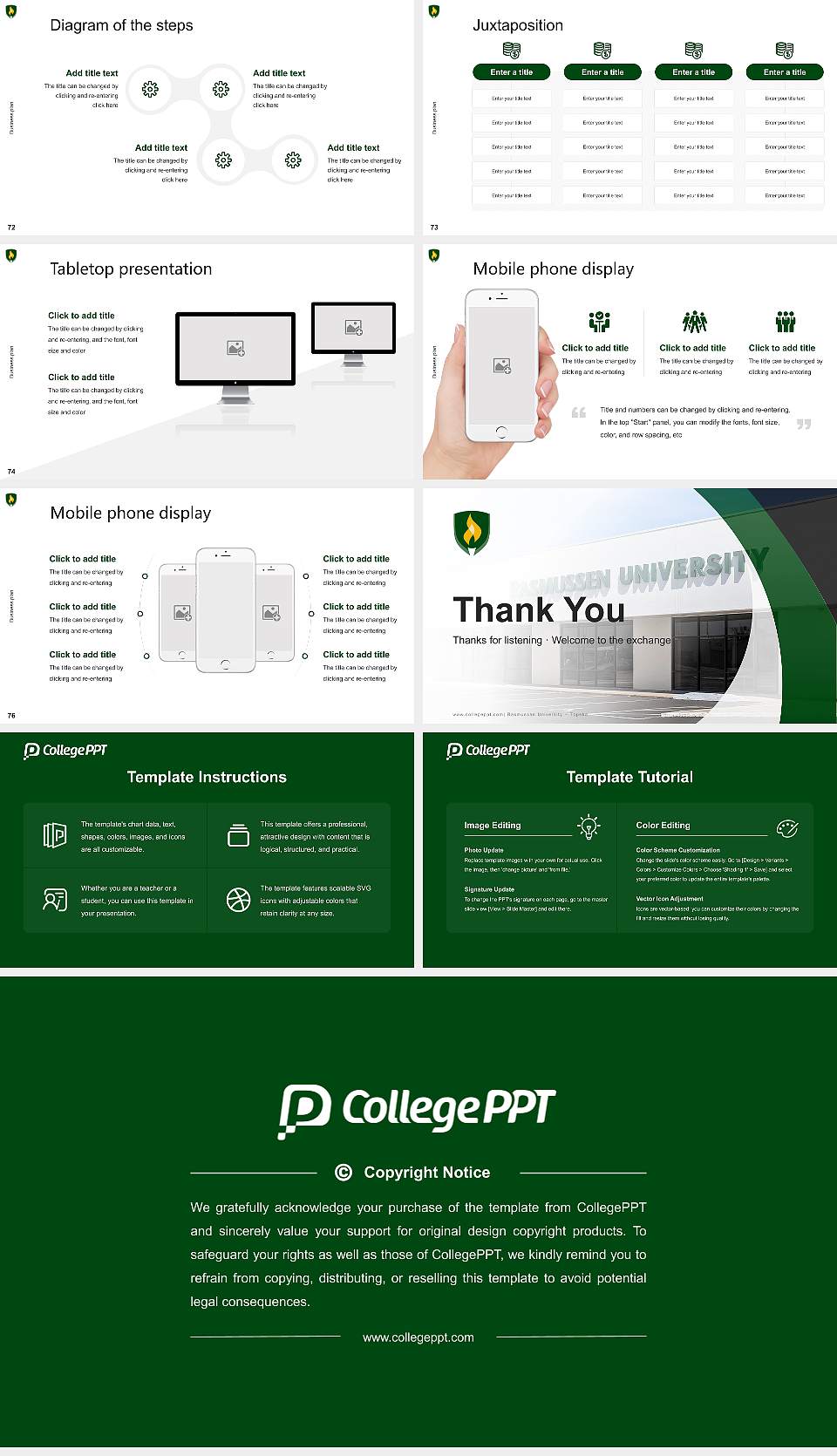 Rasmussen University – Topeka Competition/Entrepreneurship Contest PPT Template16:9 ratio PPT effect preview image9