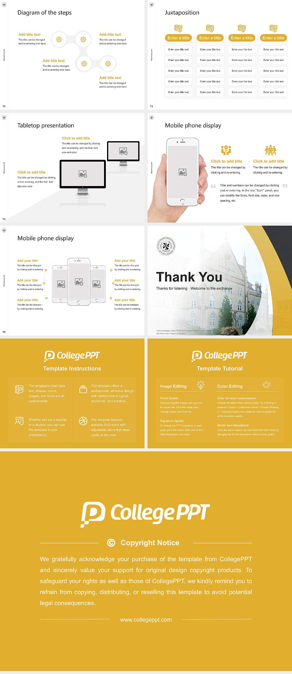 Pontifical Faculty of the Immaculate Conception at the Dominican House of Studies Competition/Entrepreneurship Contest PPT Template4:3 ratio PPT effect preview image9