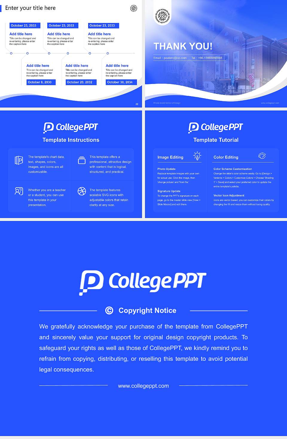 Rhode Island School of Design Lecture Sharing and Networking Event PPT Template4:3 ratio PPT effect preview image4