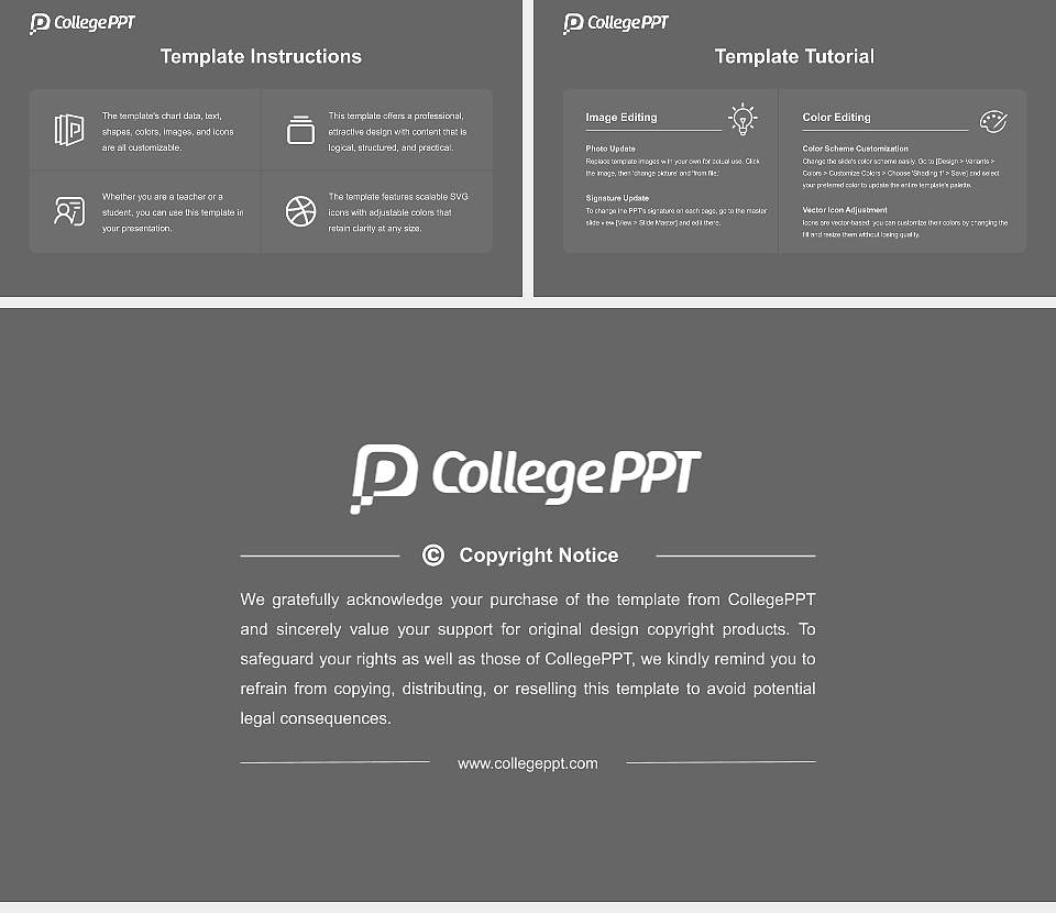 Reformed Presbyterian Theological Seminary Course/Courseware Creation PPT Template16:9 ratio PPT effect preview image5