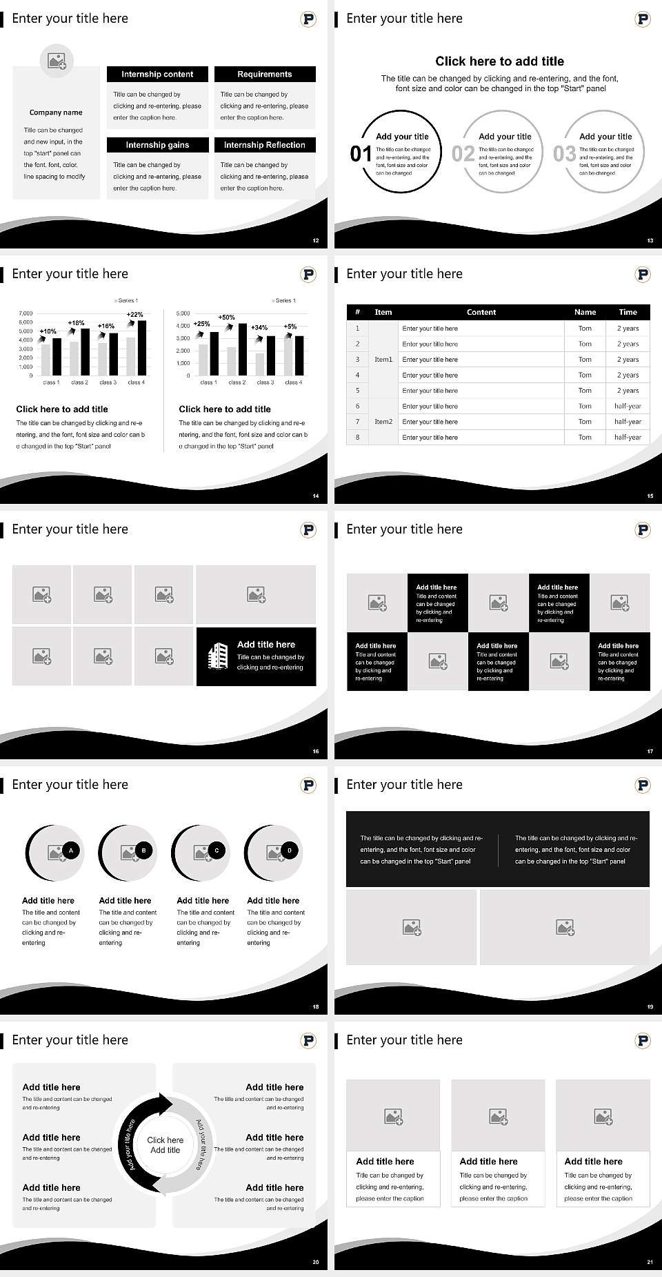 Principia College Lecture Sharing and Networking Event PPT Template4:3 ratio PPT effect preview image3