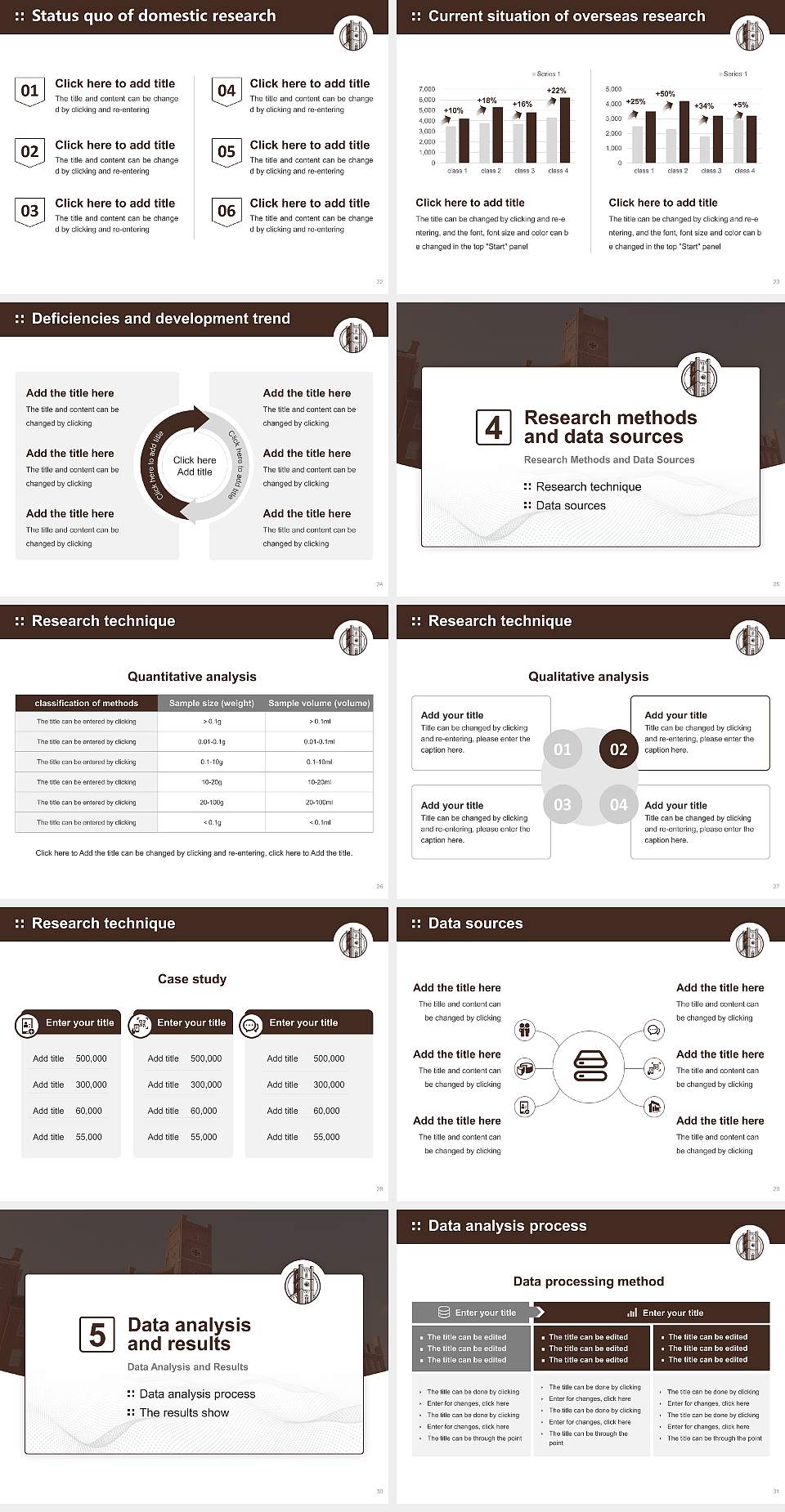 Quincy University Graduation Thesis Defense PPT Template4:3 ratio PPT effect preview image4