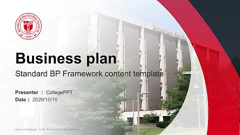 Rensselaer at Hartford Competition/Entrepreneurship Contest PPT Template