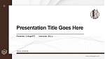 Quincy University Thesis Proposal/Graduation Defense PPT Template