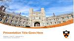 Princeton University Ceacht Teimpléad PPT