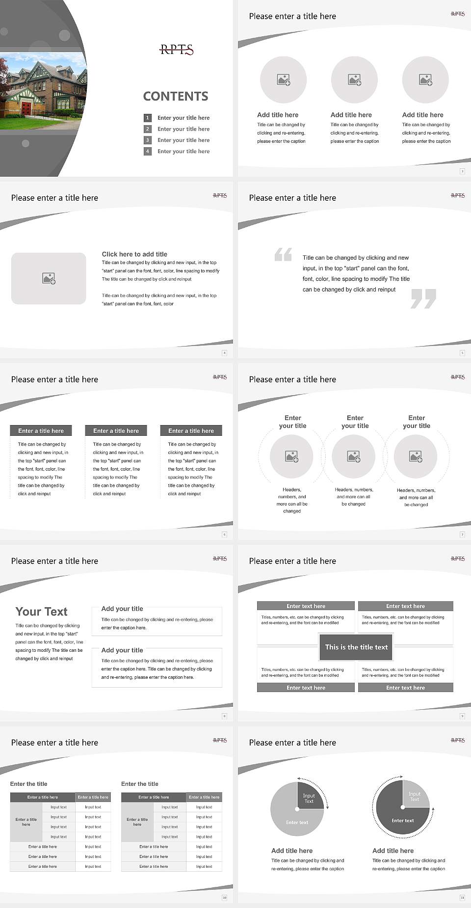 Reformed Presbyterian Theological Seminary Course/Courseware Creation PPT Template4:3 ratio PPT effect preview image2
