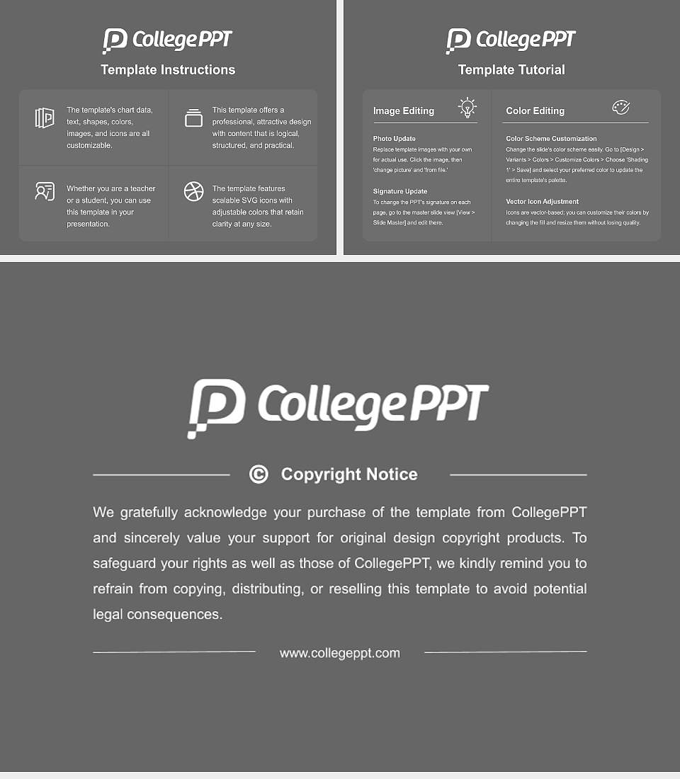 Reformed Presbyterian Theological Seminary Course/Courseware Creation PPT Template4:3 ratio PPT effect preview image5