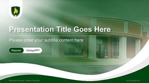 Rasmussen University – Mokena Tinley Park Lecture Sharing and Networking Event PPT Template