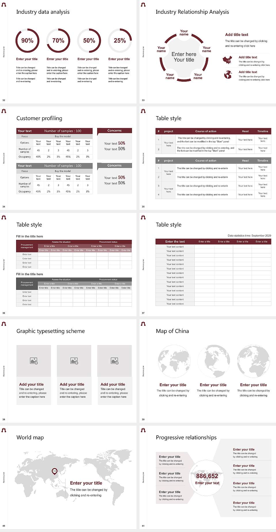 Ramapo College of New Jersey Competition/Entrepreneurship Contest PPT Template4:3 ratio PPT effect preview image5