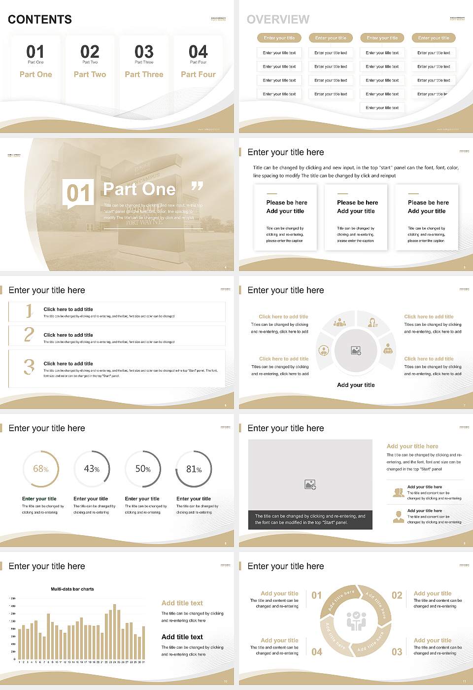 Purdue University Fort Wayne Lecture Sharing and Networking Event PPT Template16:9 ratio PPT effect preview image2