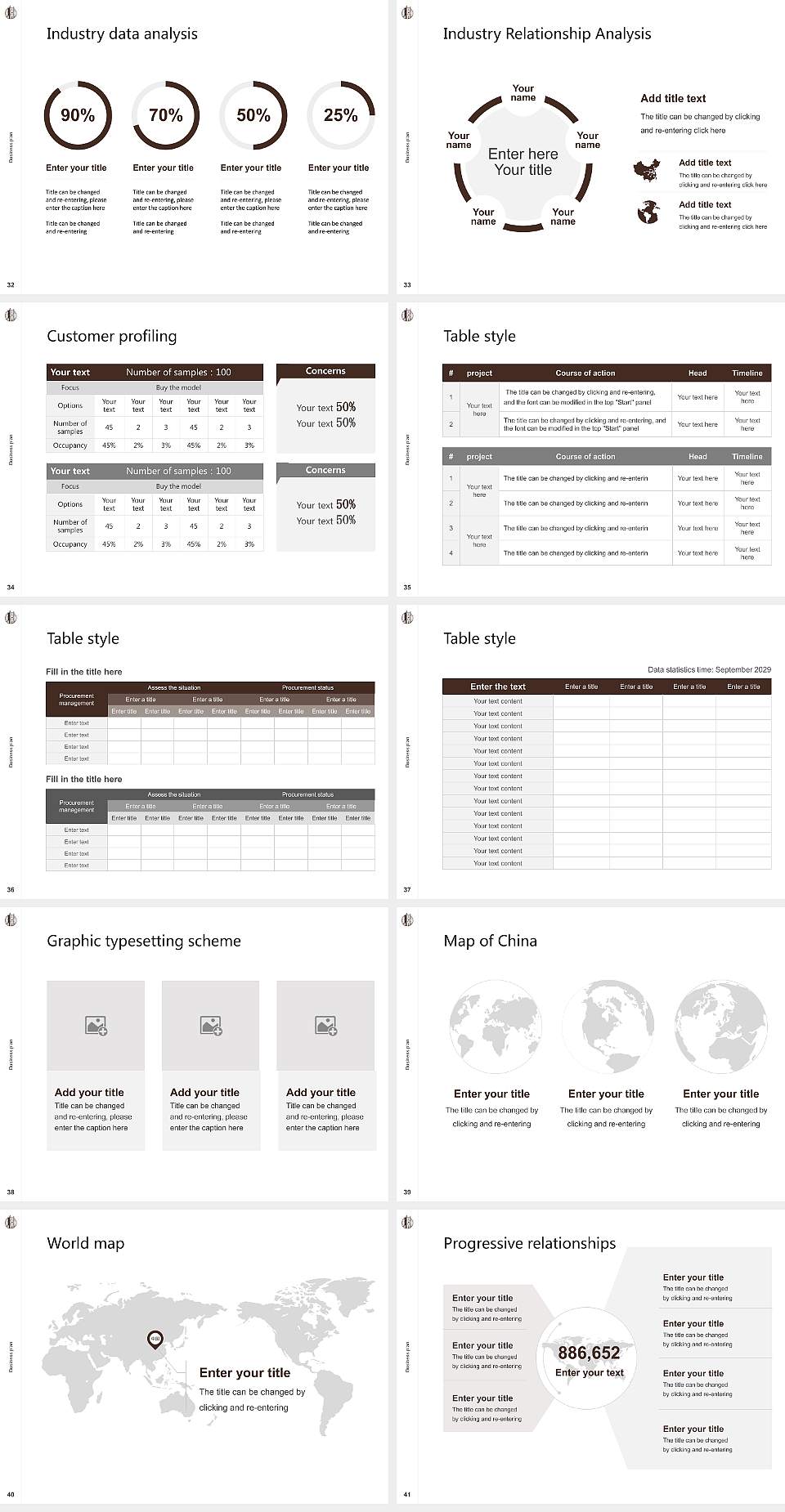 Quincy University Competition/Entrepreneurship Contest PPT Template4:3 ratio PPT effect preview image5