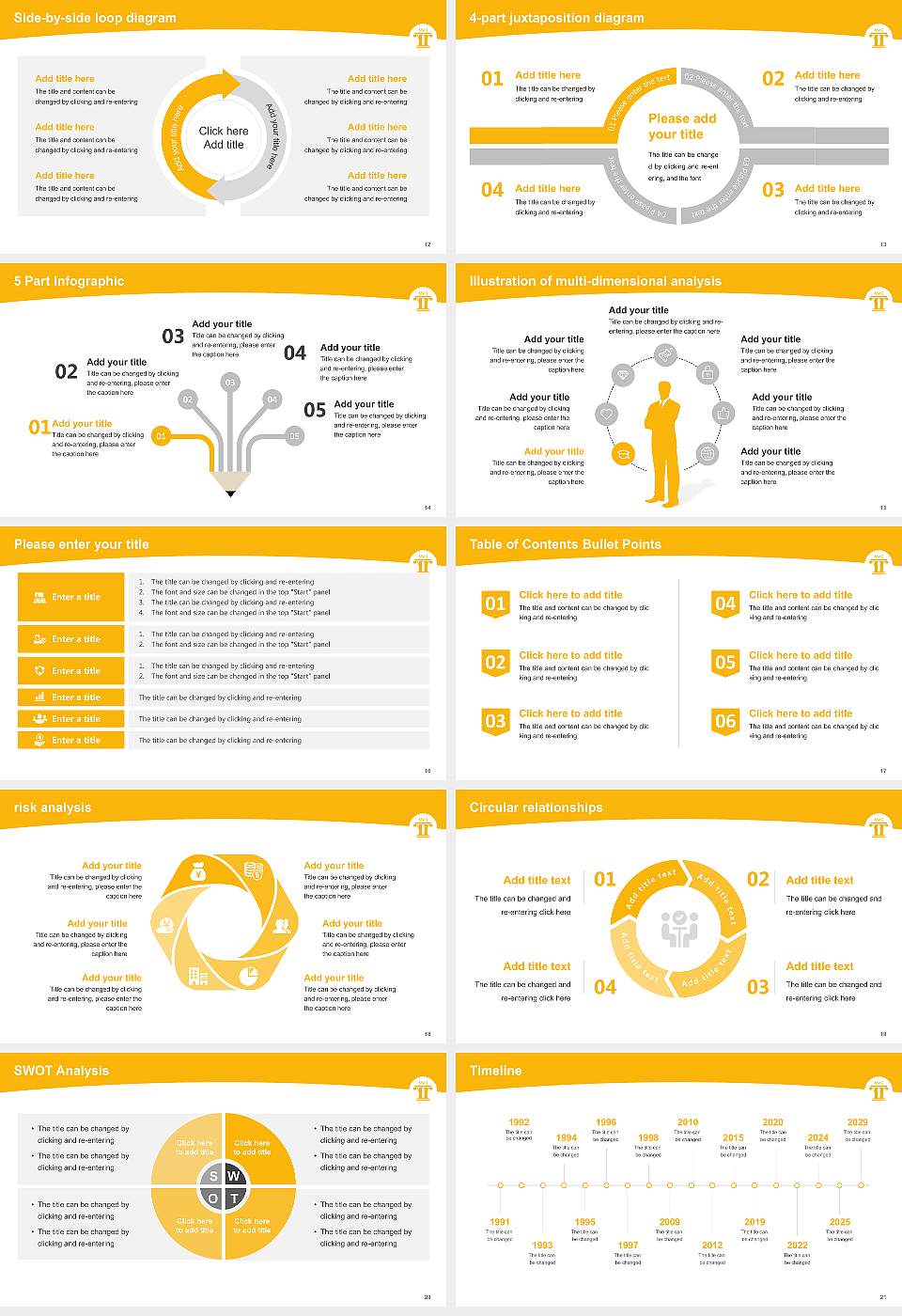 Reinhardt University Academic Presentation/Research Findings Report PPT Template16:9 ratio PPT effect preview image3