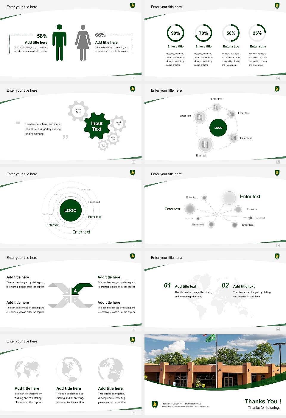 Rasmussen University – Wausau, Wisconsin Course/Courseware Creation PPT Template16:9 ratio PPT effect preview image4