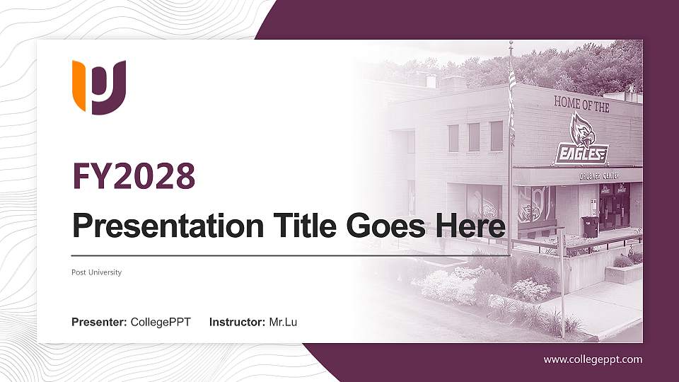 Post University Academic Presentation/Research Findings Report PPT Template16:9 ratio PPT effect preview image