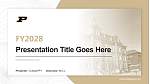 Purdue University-Main Campus Academisch PPT-sjabloon