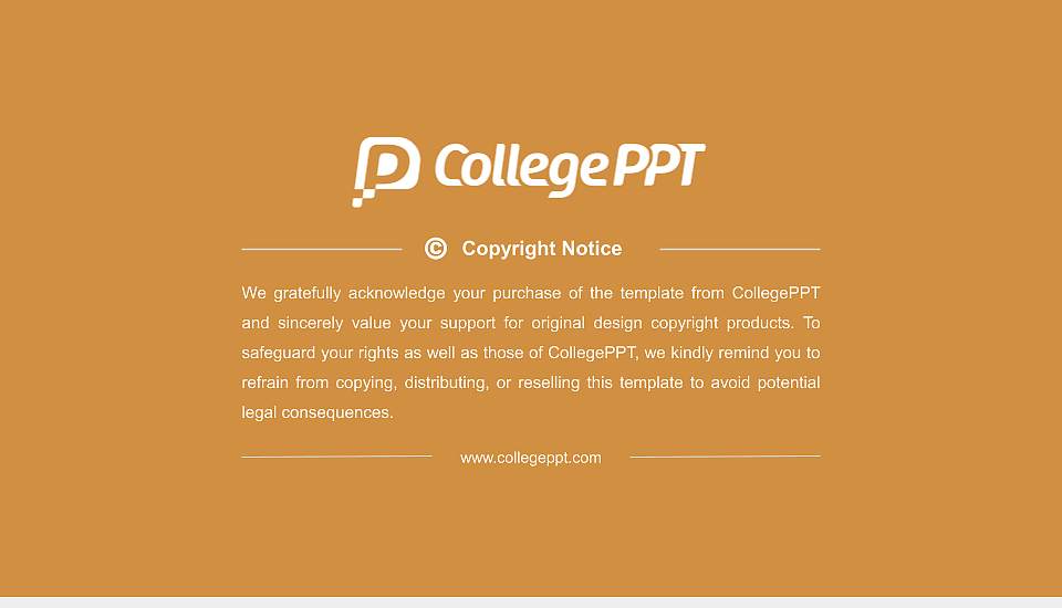 Prescott College Resume PPT Template16:9 ratio PPT effect preview image5