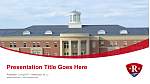 Radford University Les PPT-sjabloon
