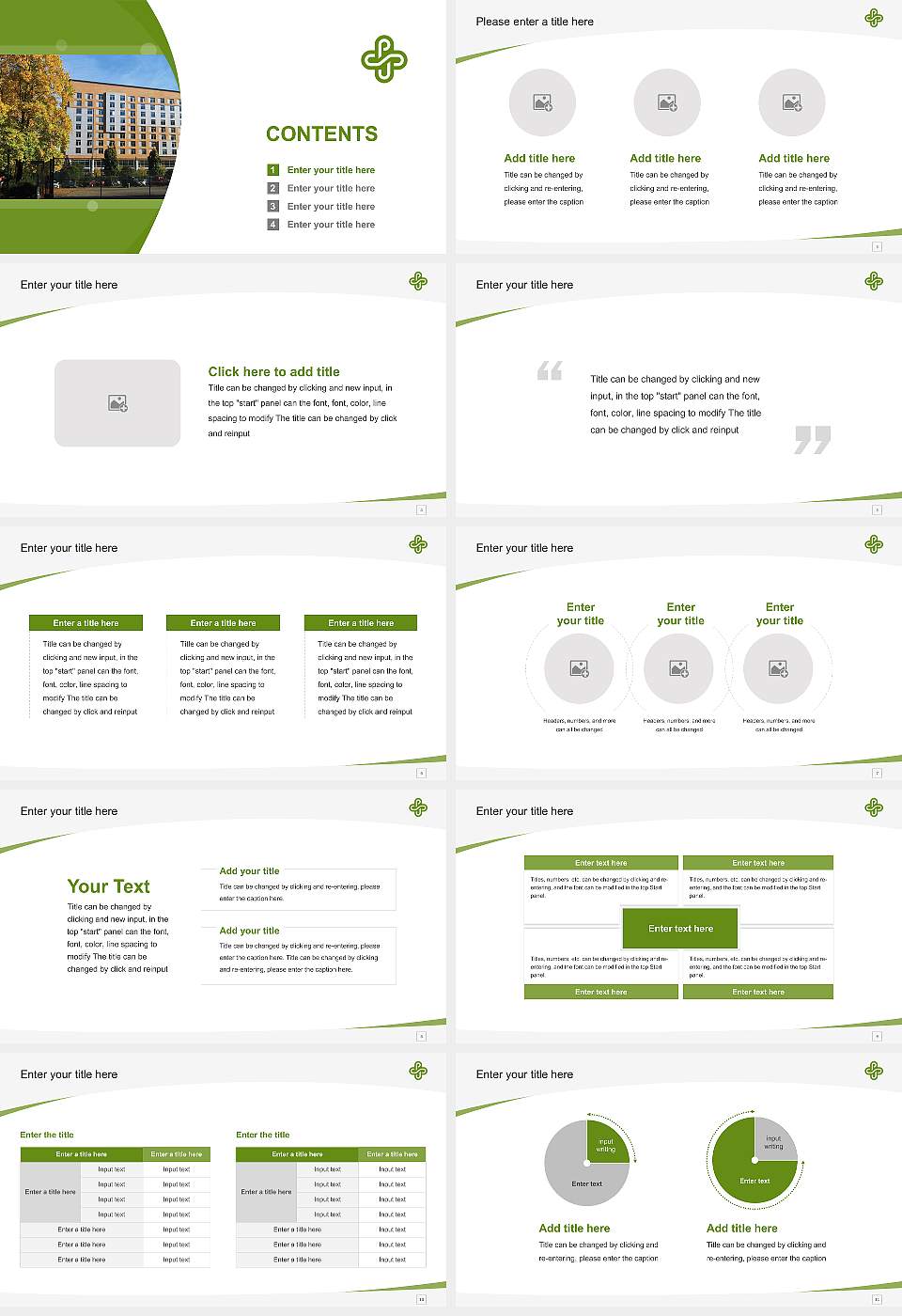 Portland State University Course/Courseware Creation PPT Template16:9 ratio PPT effect preview image2