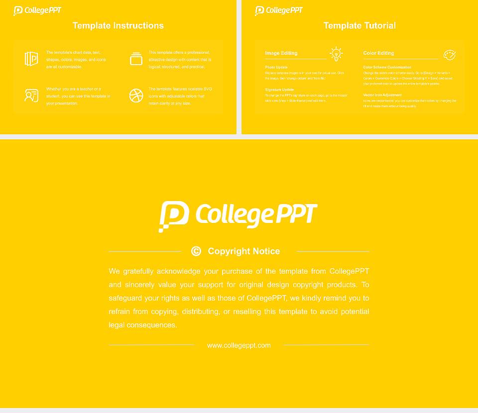 Randolph-Macon College Academic Presentation/Research Findings Report PPT Template16:9 ratio PPT effect preview image5