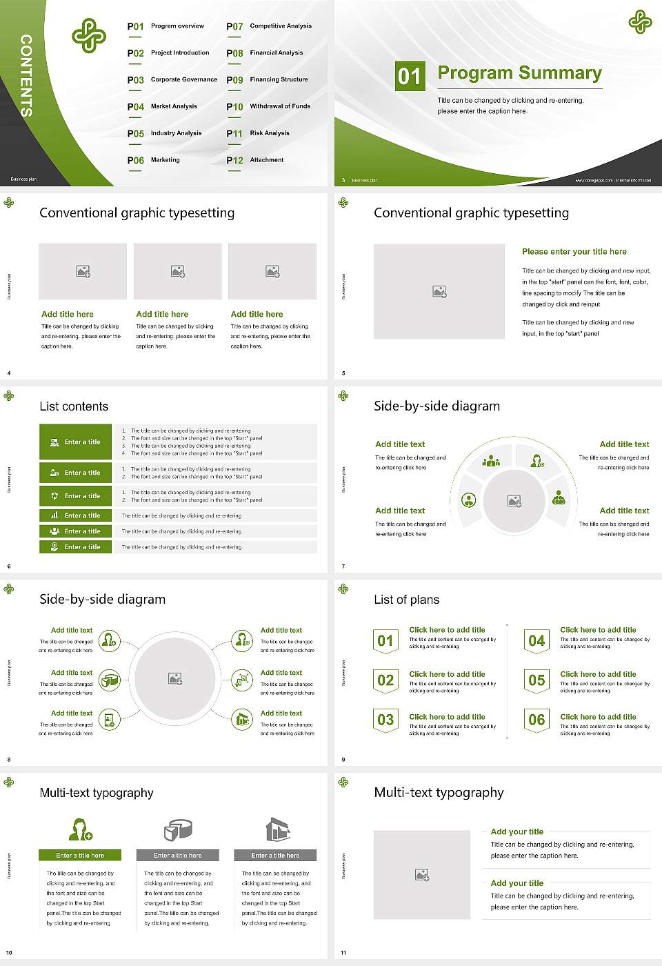 Portland State University Competition/Entrepreneurship Contest PPT Template16:9 ratio PPT effect preview image2