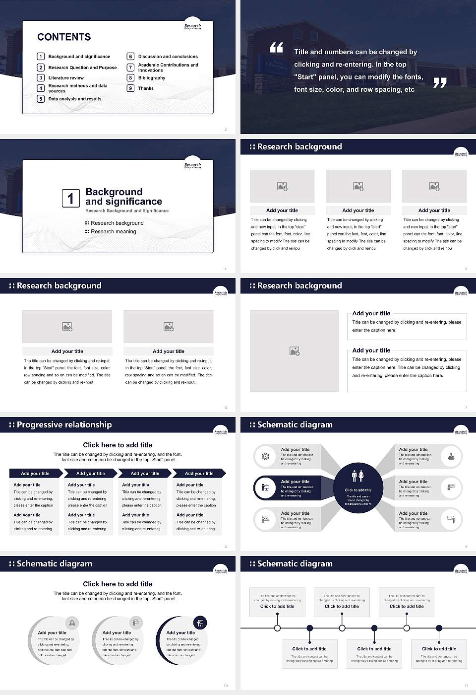 Research College of Nursing Graduation Thesis Defense PPT Template16:9 ratio PPT effect preview image2