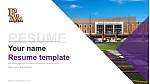 Prairie View a & M University Resume PPT Template