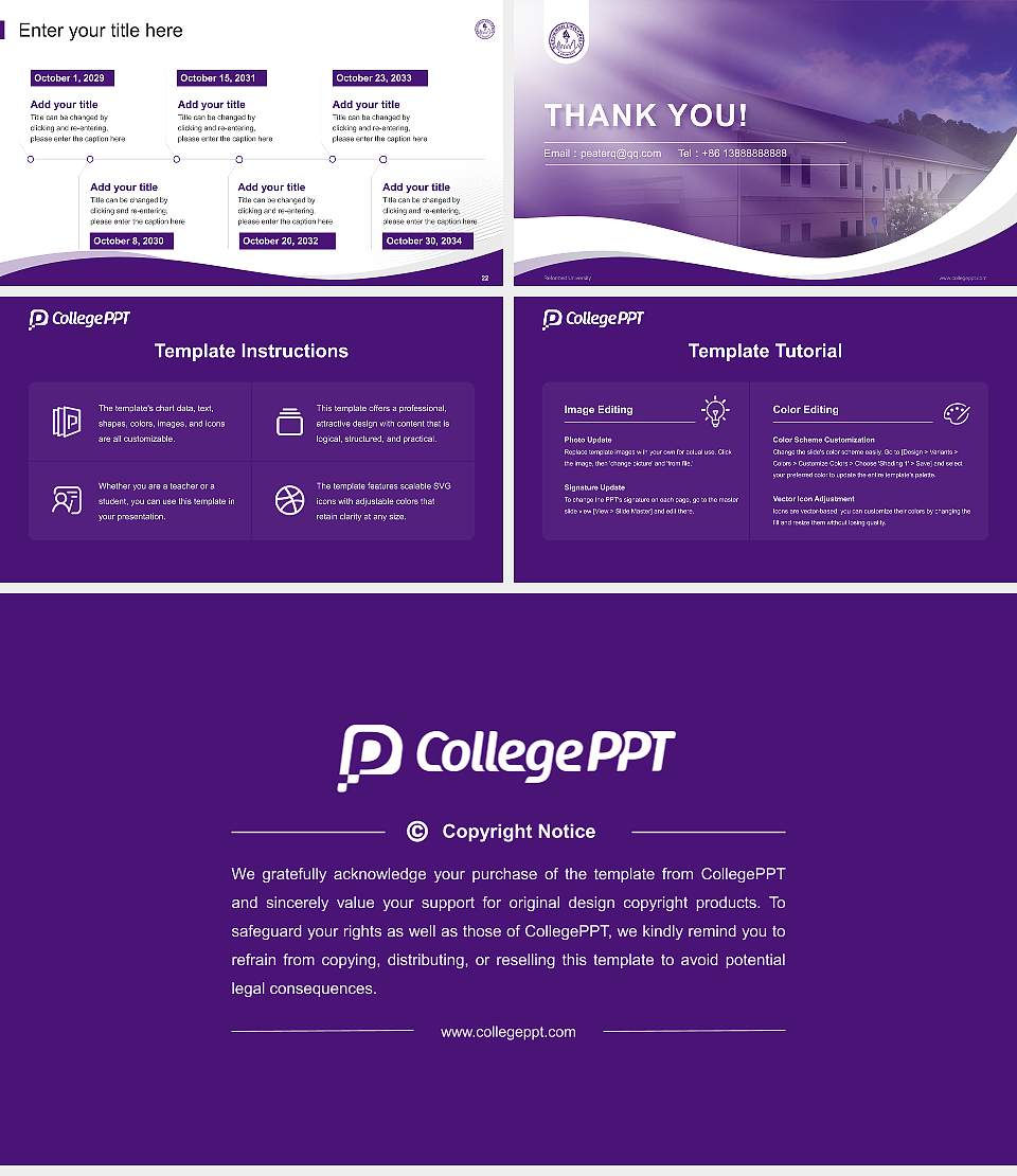 Reformed University Lecture Sharing and Networking Event PPT Template16:9 ratio PPT effect preview image4