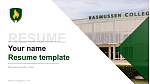 Rasmussen University – Ocala Resume Templat PPT