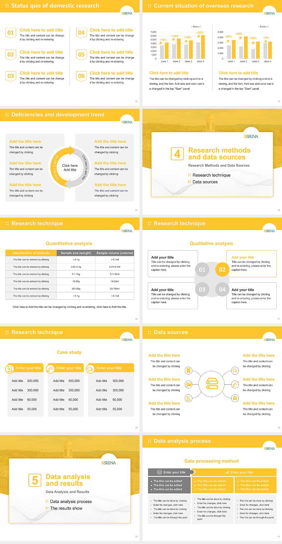Siena College Graduation Thesis Defense PPT Template4:3 ratio PPT effect preview image4