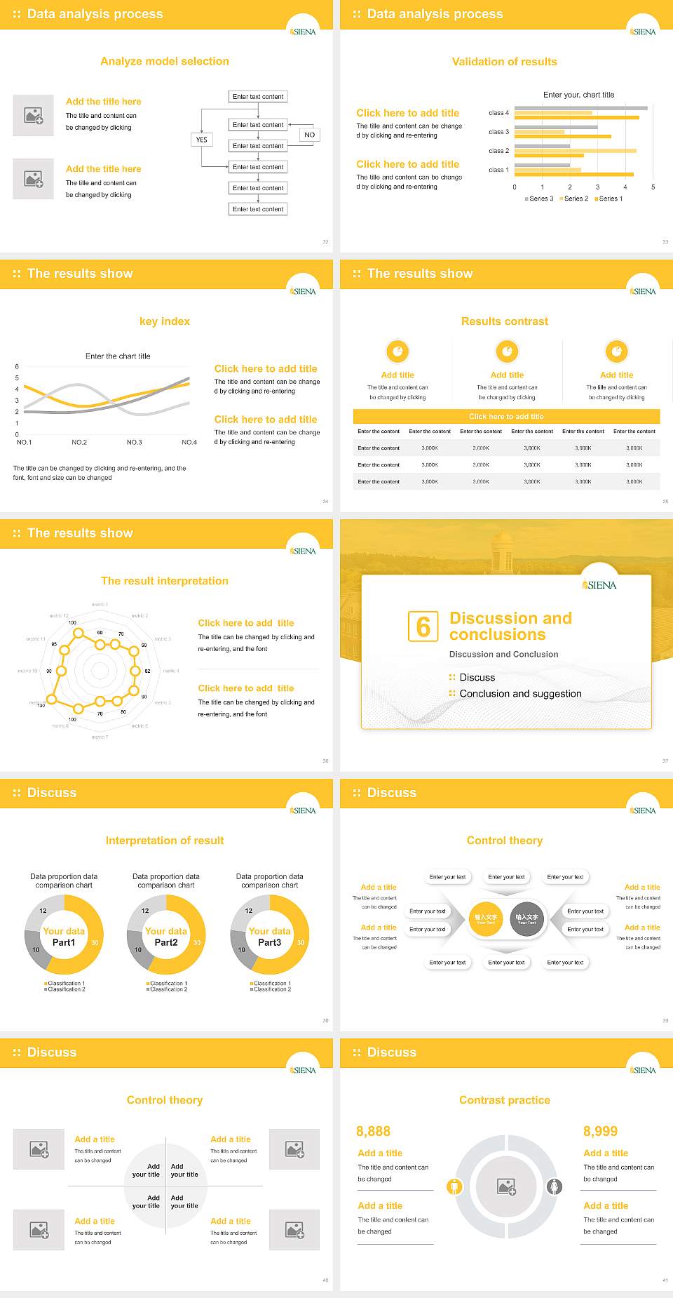 Siena College Graduation Thesis Defense PPT Template4:3 ratio PPT effect preview image5