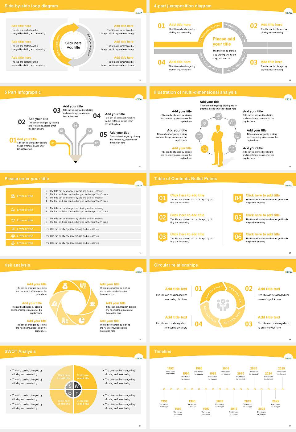 Siena College Academic Presentation/Research Findings Report PPT Template16:9 ratio PPT effect preview image3