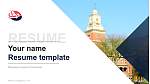Shippensburg University of Pennsylvania履歴書PPTテンプレート