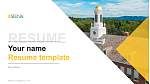 Siena College Resume PPT Template