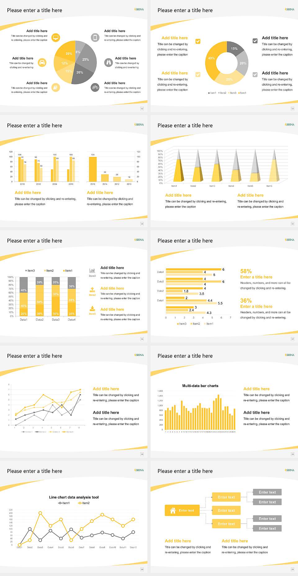 Siena College Course/Courseware Creation PPT Template4:3 ratio PPT effect preview image3