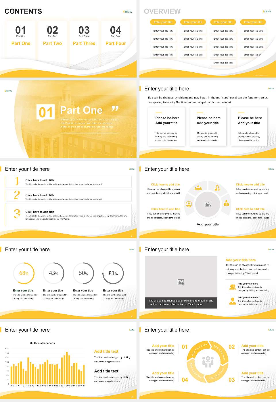 Siena College Lecture Sharing and Networking Event PPT Template16:9 ratio PPT effect preview image2
