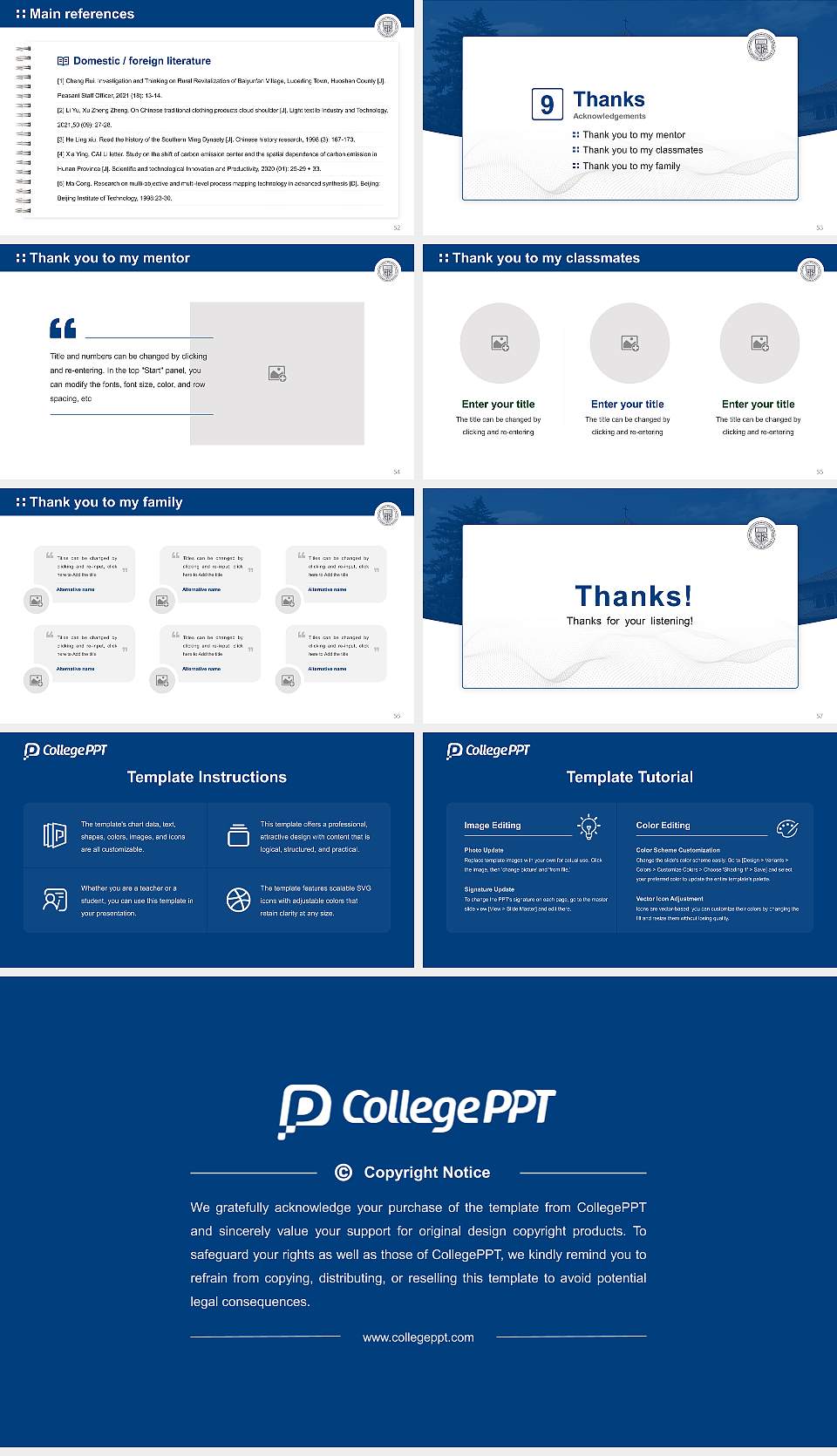 Saint John Vianney Seminary (Denver) Graduation Thesis Defense PPT Template16:9 ratio PPT effect preview image7