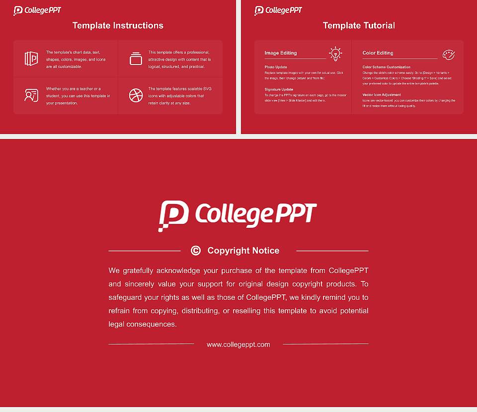 Shasta Bible College and Graduate School Course/Courseware Creation PPT Template16:9 ratio PPT effect preview image5